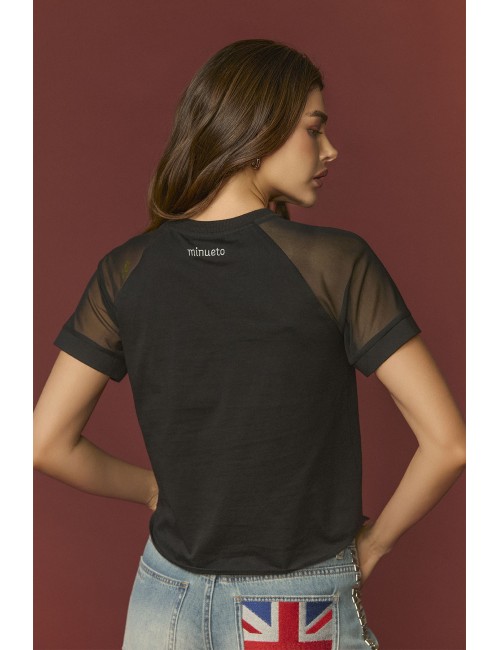 BLUE LARRY TOP
