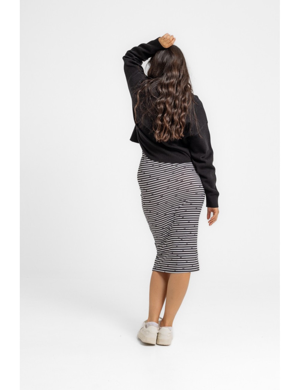 JERSEY CROP BLACK CAT