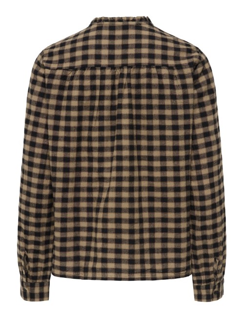 CAMISA CUADROS CON LAZOS