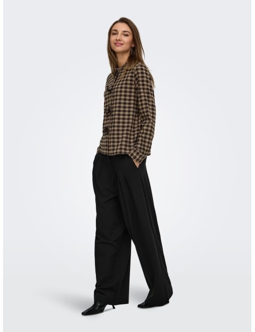 CAMISA CUADROS CON LAZOS