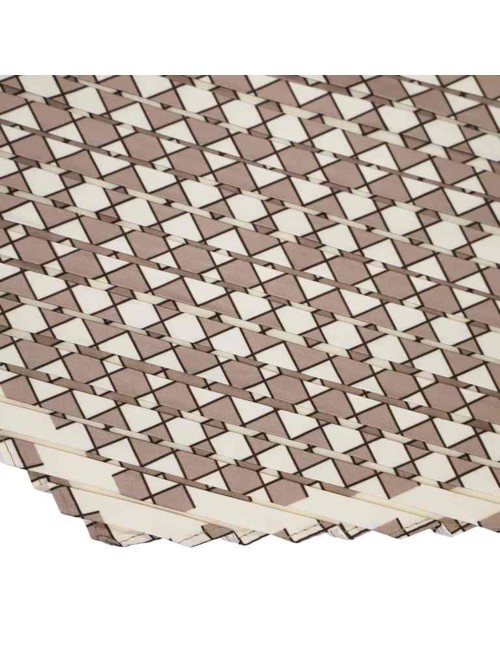 PAÑUELO PLISADO GEOMÉTRICO AMICHI