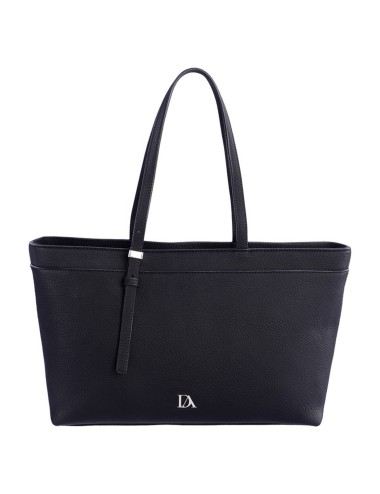 BOLSO SHOPPER POLIPIEL NEGRO
