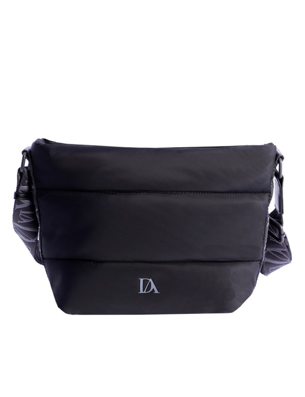 BOLSO BANDOLERA ACOLCHADO NEGRO