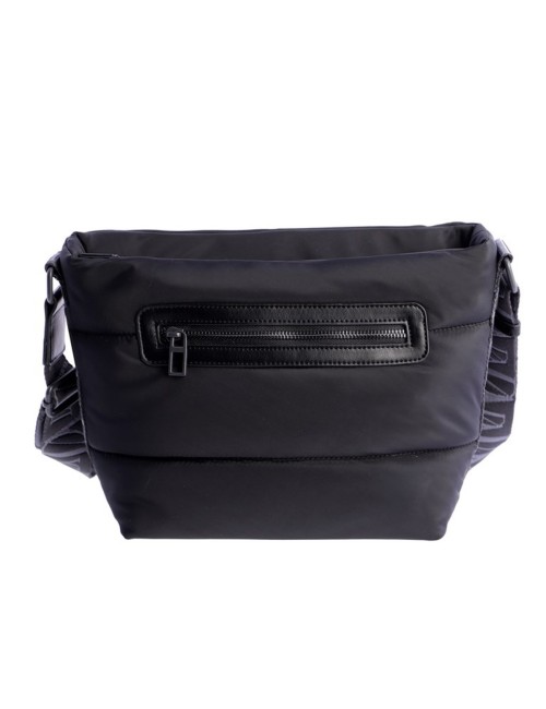 BOLSO BANDOLERA ACOLCHADO NEGRO