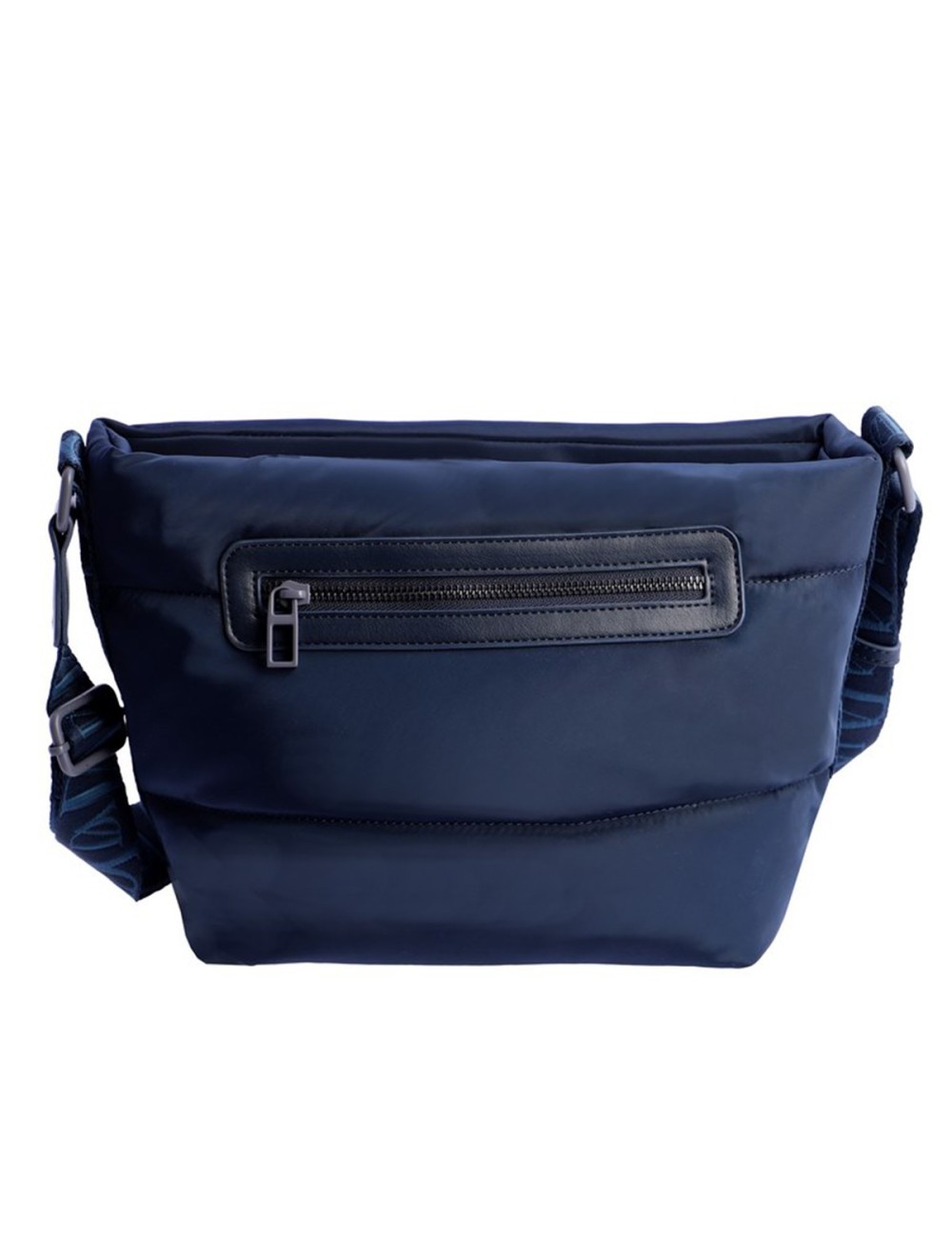 BOLSO BANDOLERA ACOLCHADO AZUL MARINO