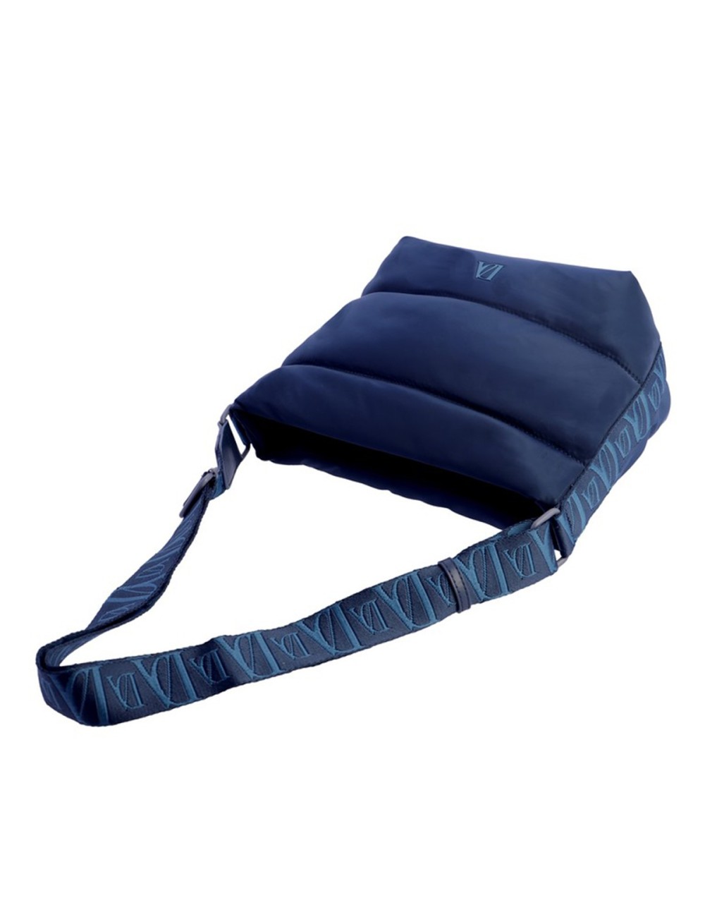 BOLSO BANDOLERA ACOLCHADO AZUL MARINO