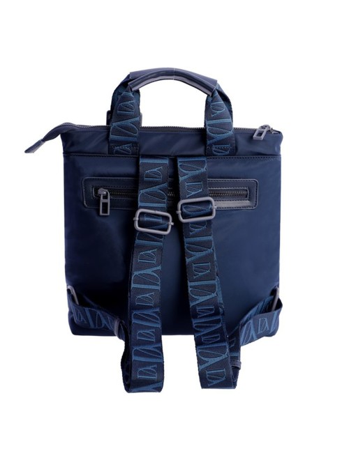 MOCHILA ACOLCHADA AZUL MARINO