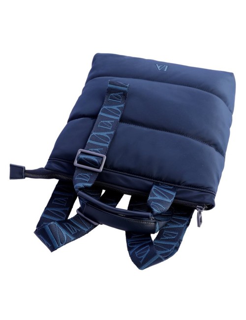 MOCHILA ACOLCHADA AZUL MARINO