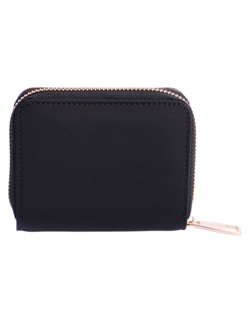 CARTERA PEQUEÑA COMBINADA AZUL MARINO Y BEIGE