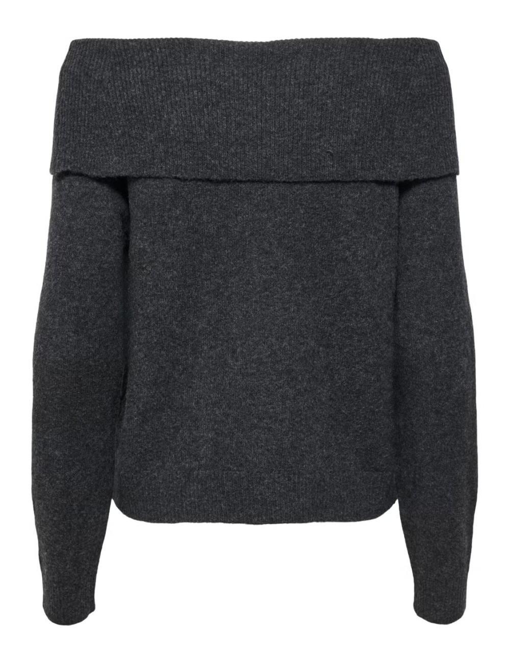JERSEY HOMBROS DESCUBIERTOS BOTONES GRIS