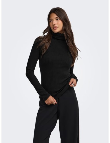 TOP PUNTO FINO CUELLO CISNE NEGRO