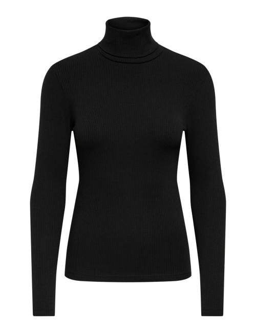 TOP PUNTO FINO CUELLO CISNE NEGRO