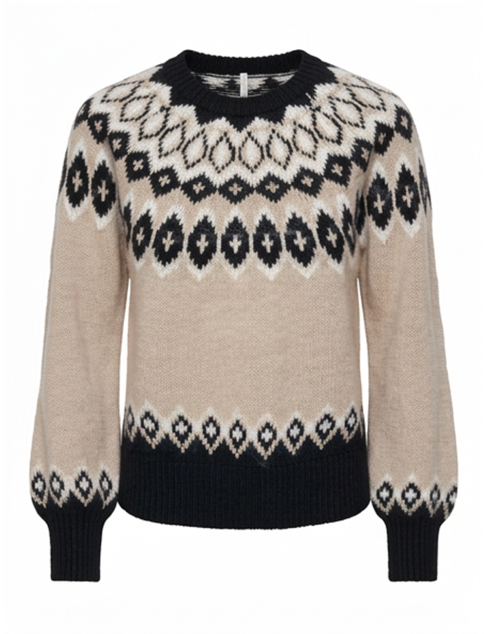 JERSEY JACQUARD GRECA BEIGE