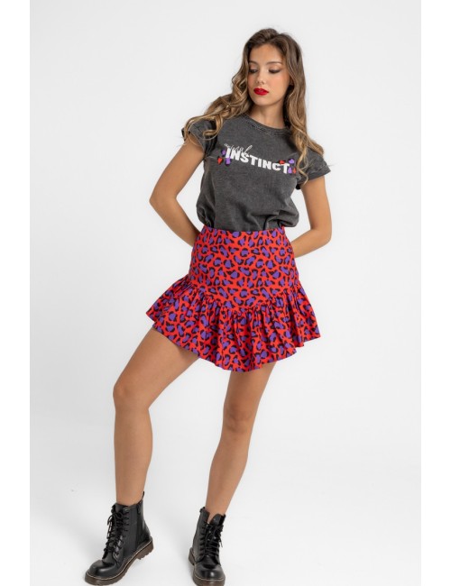 CAMISETA SIN MANGAS CORTE CANALLA ANIMAL INSTINCT
