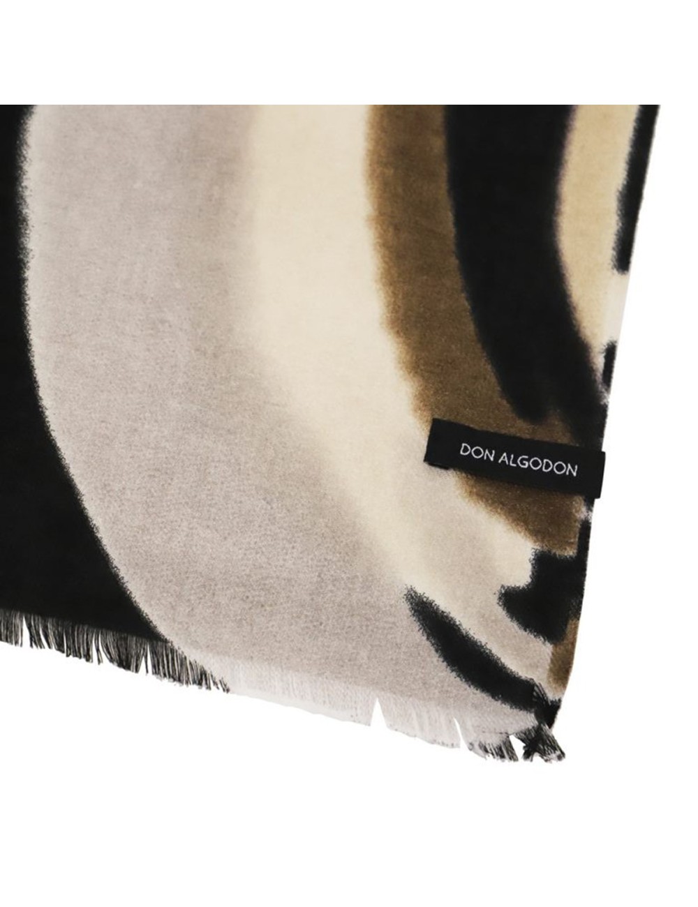 BUFANDA GRÁFICO ABSTRACTO DON ALGODÓN