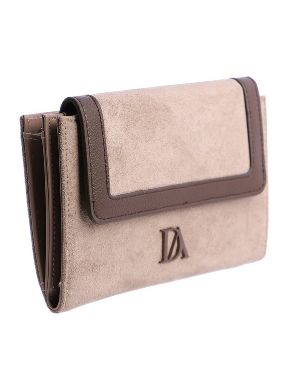 CARTERA GRANDE ANTELINA CON POLIPIEL BEIGE DON ALGODÓN
