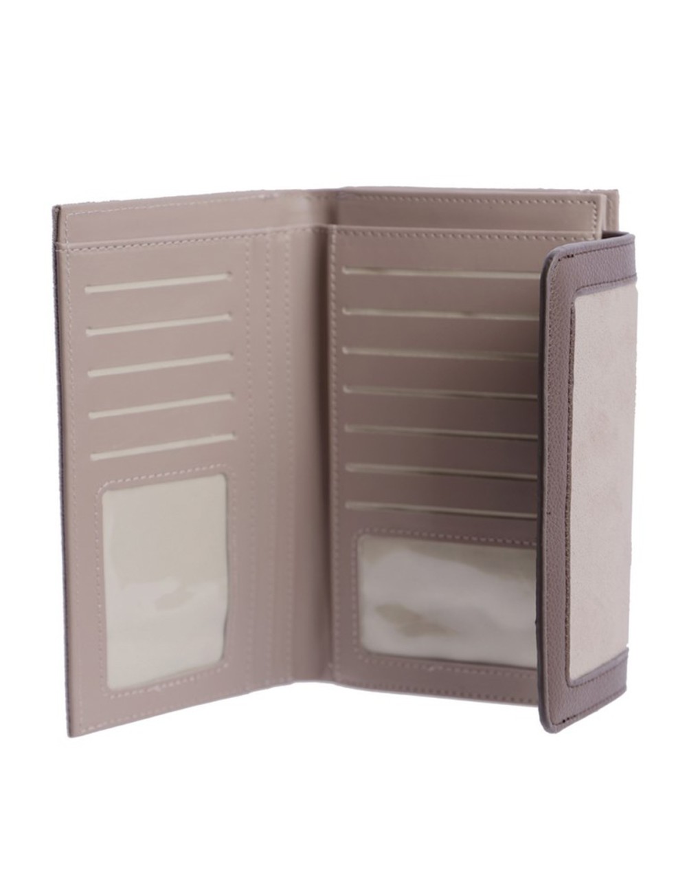CARTERA GRANDE ANTELINA CON POLIPIEL BEIGE DON ALGODÓN