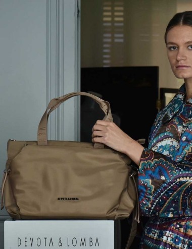 BOLSO BANDOLERA DEVOTA & LOMBA NOVA TAUPE