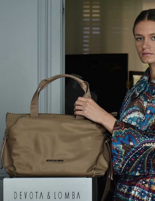 BOLSO BANDOLERA DEVOTA & LOMBA NOVA TAUPE
