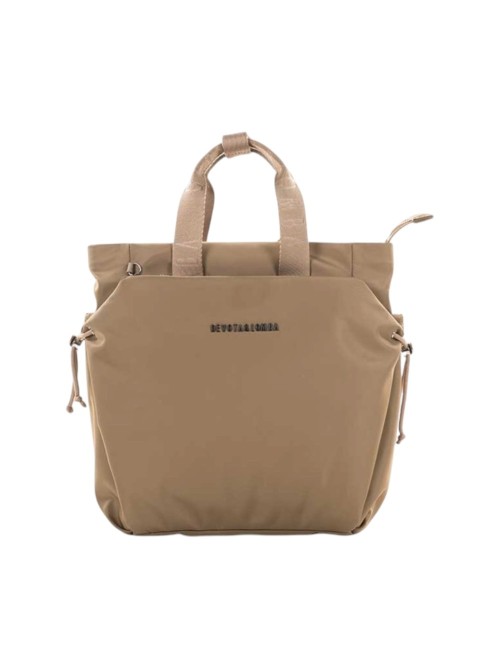 MOCHILA DEVOTA & LOMBA NOVA TAUPE