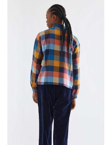 CAMISA 100% ALGODÓN DE CUADROS MULTICOLORES