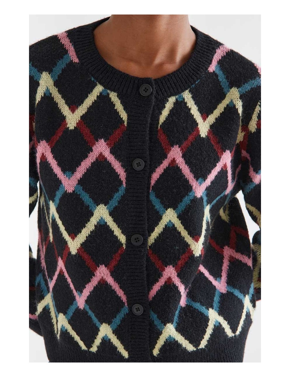 CÁRDIGAN CON ESTAMPADO SKEIN