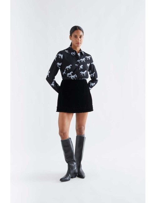 CAMISA CON ESTAMPADO HORSE