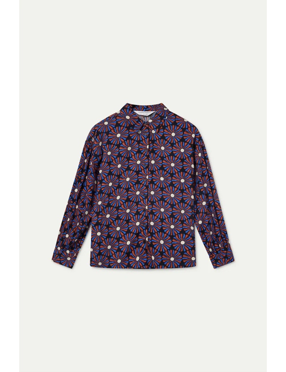 CAMISA CON ESTAMPADO CHOCOLATE FLOWER