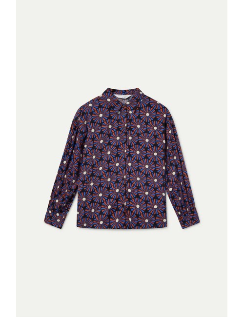 CAMISA CON ESTAMPADO CHOCOLATE FLOWER