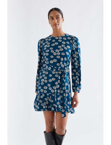 VESTIDO CORTO CON ESTAMPADO CARTHAMUS