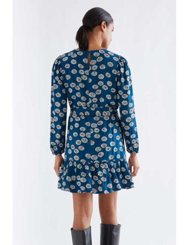 VESTIDO CORTO CON ESTAMPADO CARTHAMUS