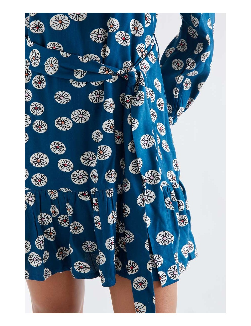 VESTIDO CORTO CON ESTAMPADO CARTHAMUS