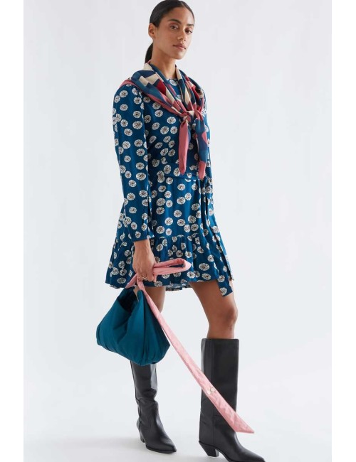 VESTIDO CORTO CON ESTAMPADO CARTHAMUS
