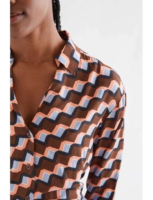 CAMISA CON ESTAMPADO SCALA