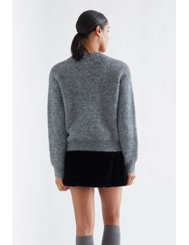 JERSEY GRIS CON ESTAMPADO LAZO