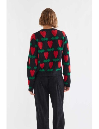 CÁRDIGAN CON ESTAMPADO CICLAMEN