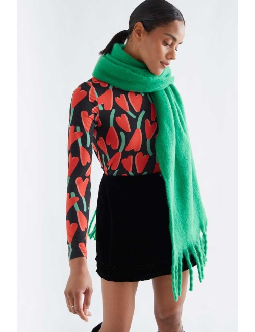 CAMISETA CON ESTAMPADO CICLAMEN